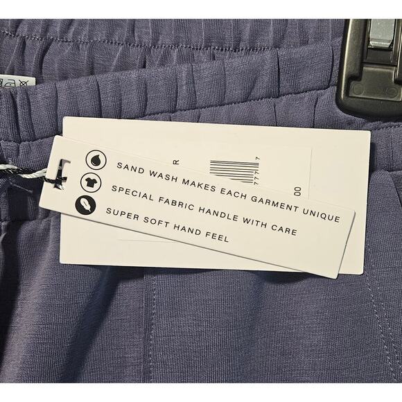 NWT $88 Thrive Société Patch Pocket Joggers In Indigo Size M - Picture 8 of 8